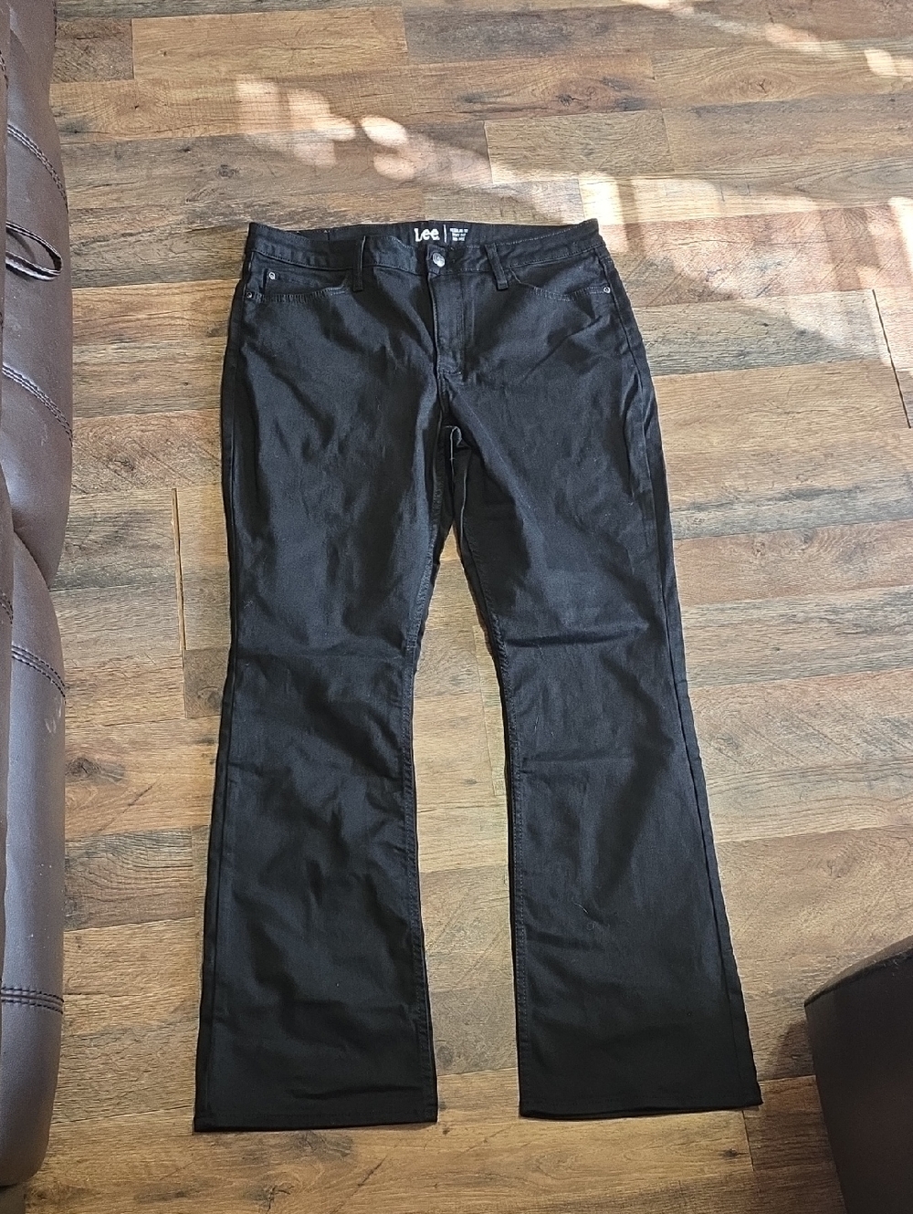 Lee Women's Black Flared Jeans